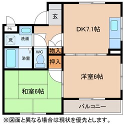 Scuderia鷹飼北の物件間取画像